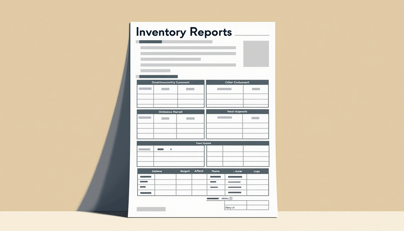 AI extracting data from inventory reports