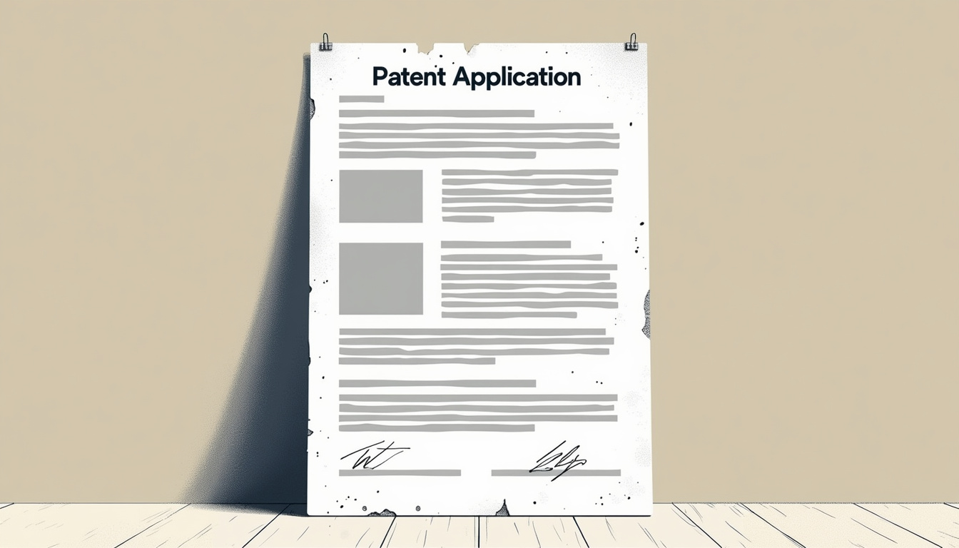 AI extracting data from patent application