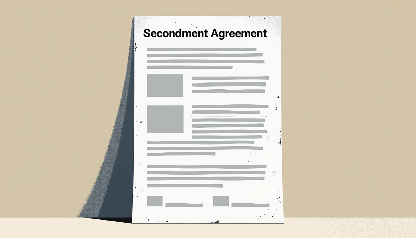 AI extracting data from secondment agreement