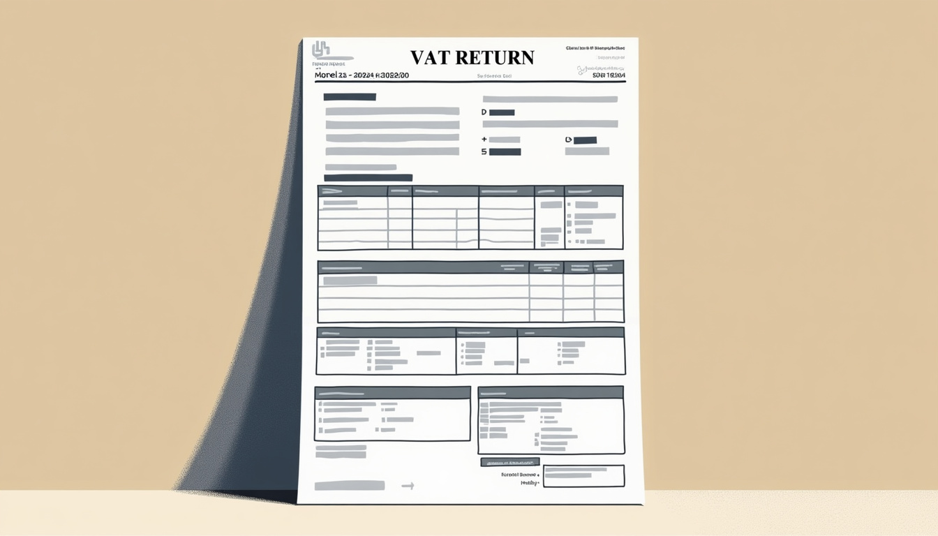 AI extracting data from vat return